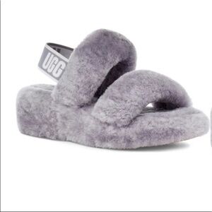 UGG Oh Yeah Sling Back Slipper in Soft Amethyst Size 8